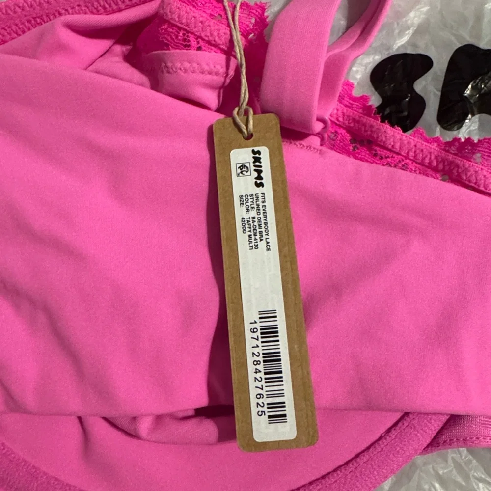 Lace Unlined Demi Bra | Fits Everybody | Taffy Multi - Picture 9 of 9